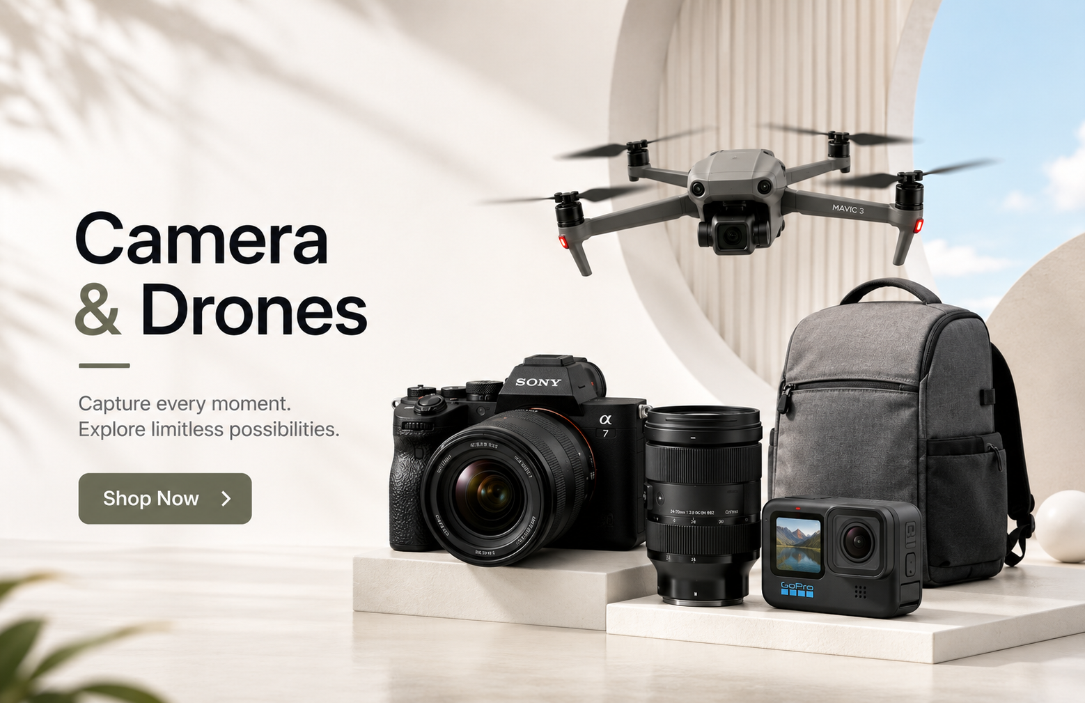 Cameras & Drones