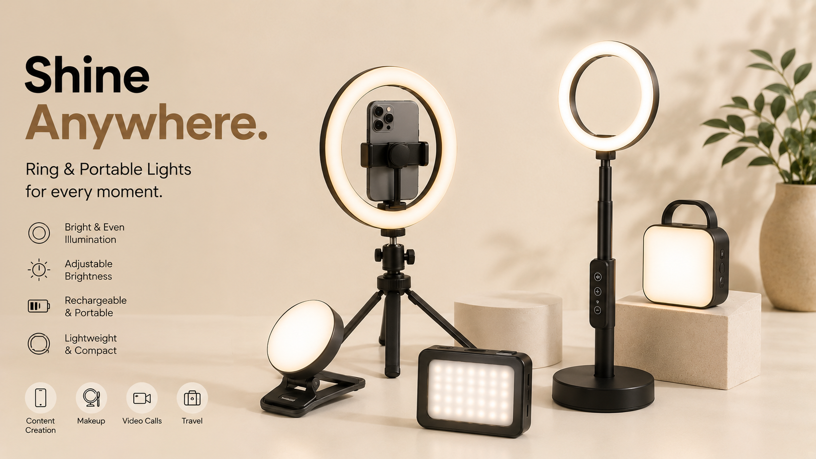 Ring & Portable Lights