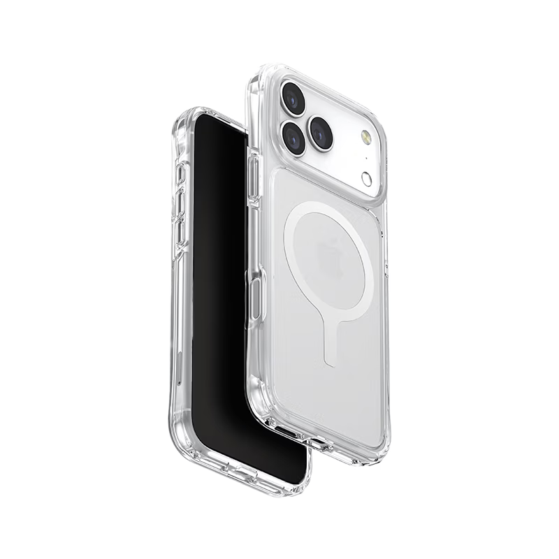 Uniq Hybrid Lifepro Xtreme MagSafe case for iPhone 17 Pro - Frost Clear / White
