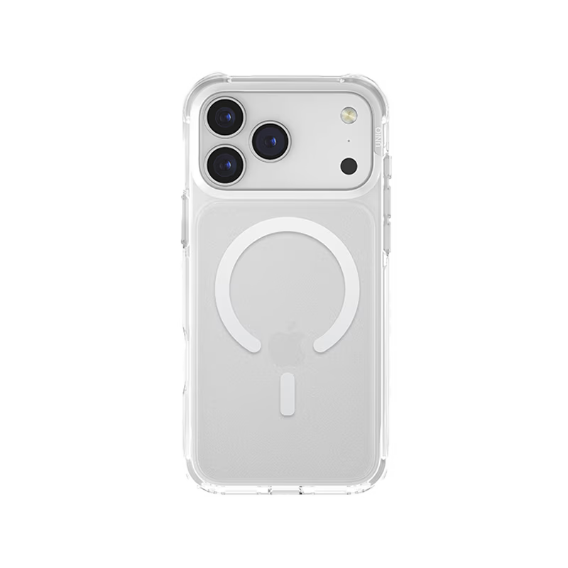 Uniq Hybrid Lifepro Xtreme MagSafe case for iPhone 17 Pro - Frost Clear / White
