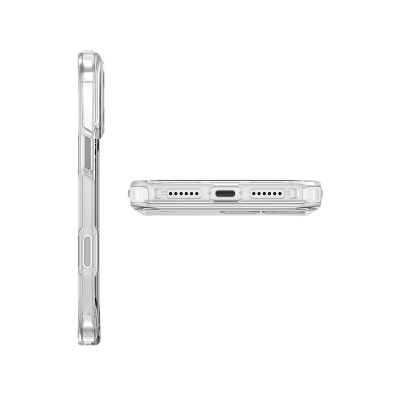 Uniq Hybrid Lifepro Xtreme MagSafe case for iPhone 17 Pro - Frost Clear / White