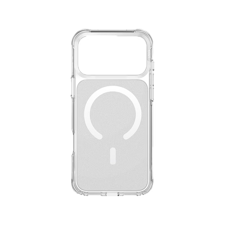 Uniq Hybrid Lifepro Xtreme MagSafe case for iPhone 17 Pro - Frost Clear / White