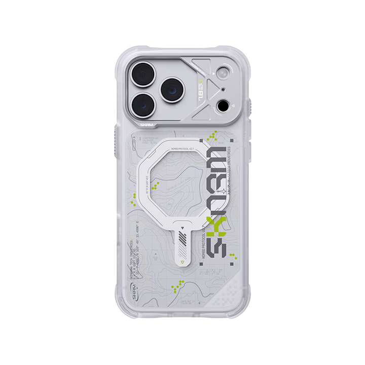 SkinArma Sonar MagSafe Case for iPhone 18 Pro Max - White