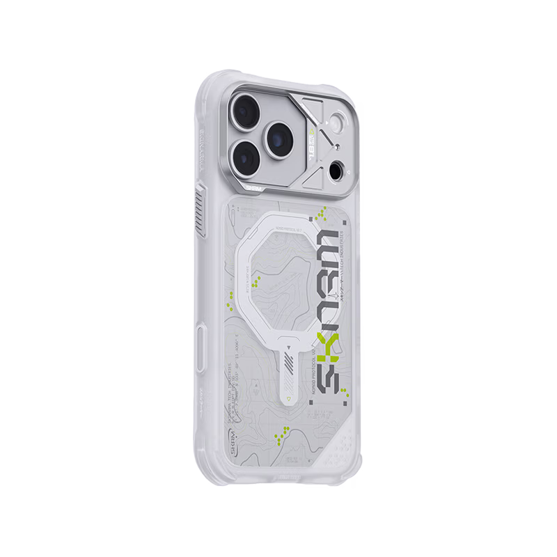 SkinArma Sonar MagSafe Case for iPhone 18 Pro Max - White