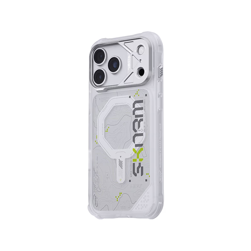 SkinArma Sonar MagSafe Case for iPhone 18 Pro Max - White