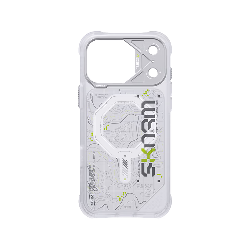 SkinArma Sonar MagSafe Case for iPhone 18 Pro Max - White