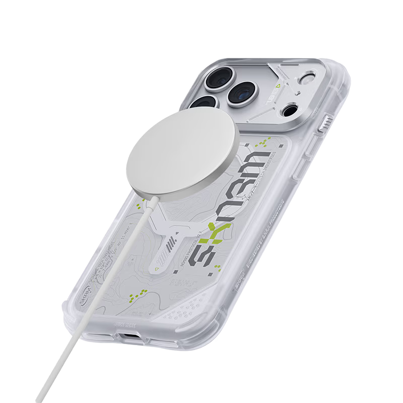 SkinArma Sonar MagSafe Case for iPhone 18 Pro Max - White