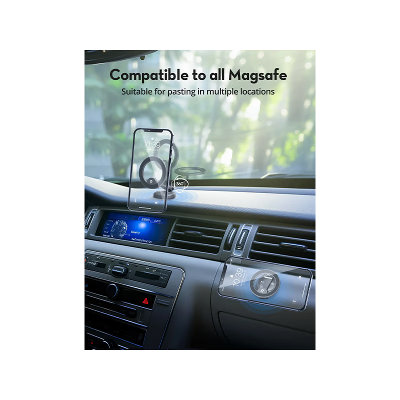 RavPower N52 Magnet Phone Holder - Black