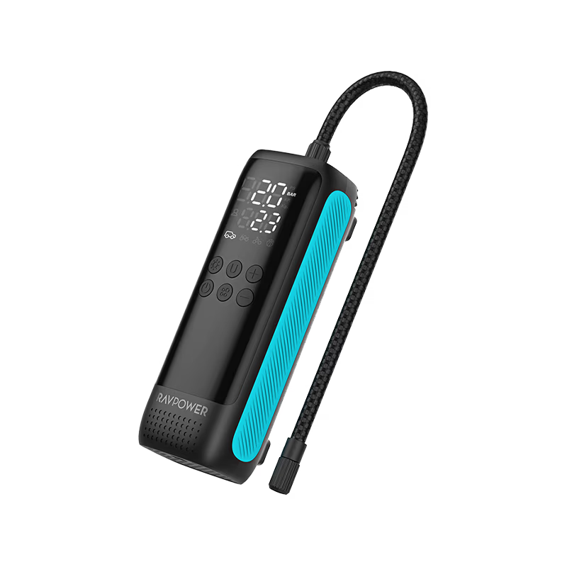 RavPower Smart Car Tire Inflator - Black