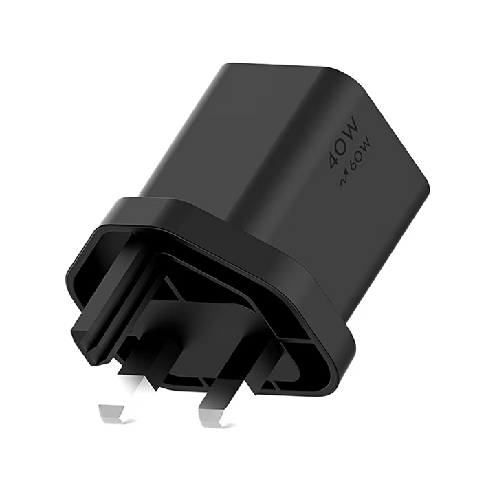 RavPower USB-C PD 40W GaN Wall Charger With 60W Max - Black