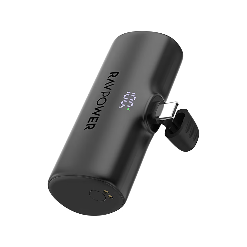 RavpPower USB-C 12W 5000mAh PowerBank - Black