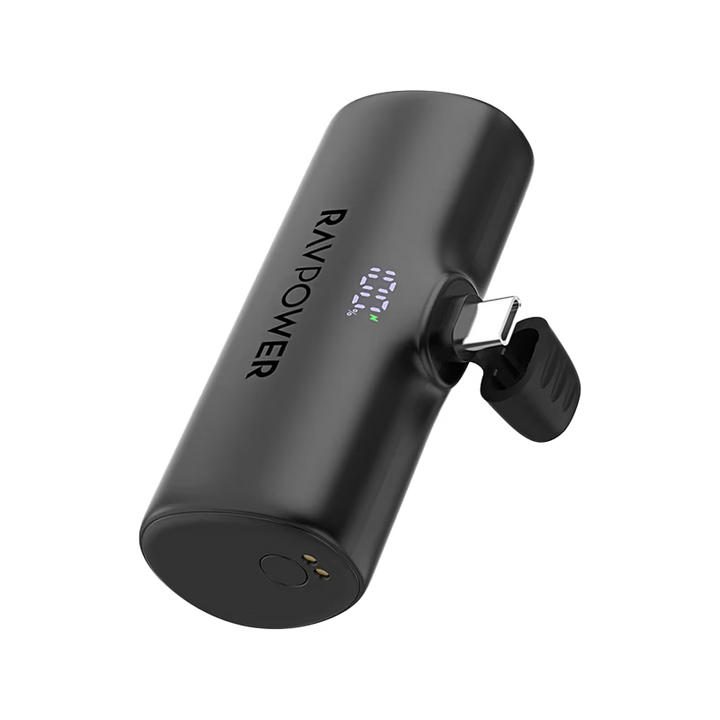 RP-PB1221 5000mAh Nano 20W USB-C Power Bank (أسود)