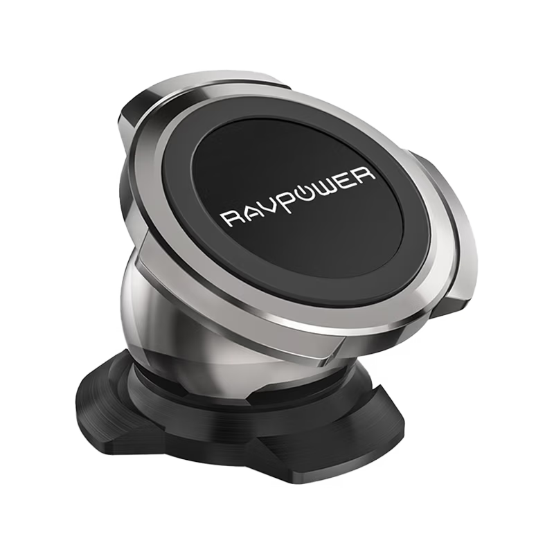 RavPower Ultra Compact Magnetic Car Mount Aluminum Black