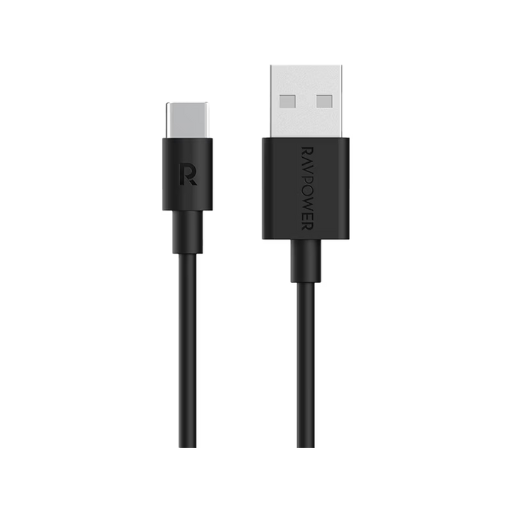 RavPower USB-A to USB-C Cable 1m - Black