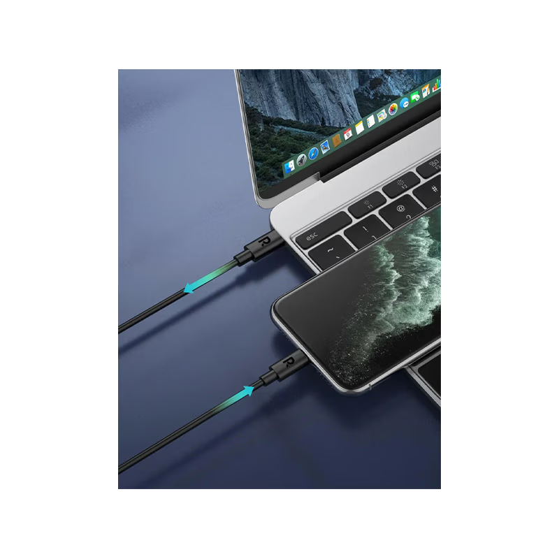 RavPower USB-C to Lightning Cable 1M - Black