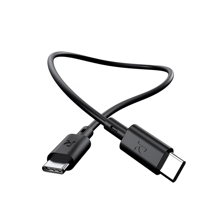 RavPower USB-C 20W Car Charger + 60W USB-C to USB-C Cable 1M - Black