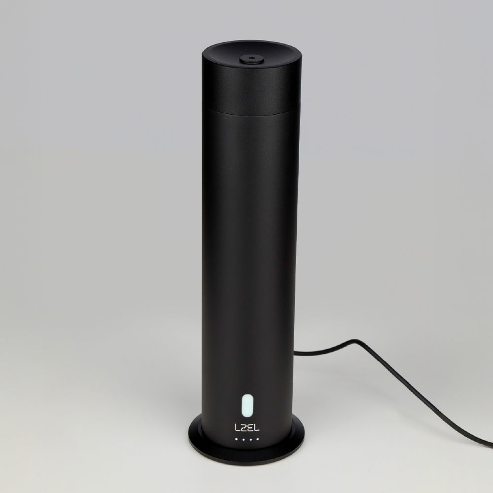 LZEL Aroma Diffuser Aromavista Luxe Luxury Scent Diffuser 120ml, Remote Controlled -Silver