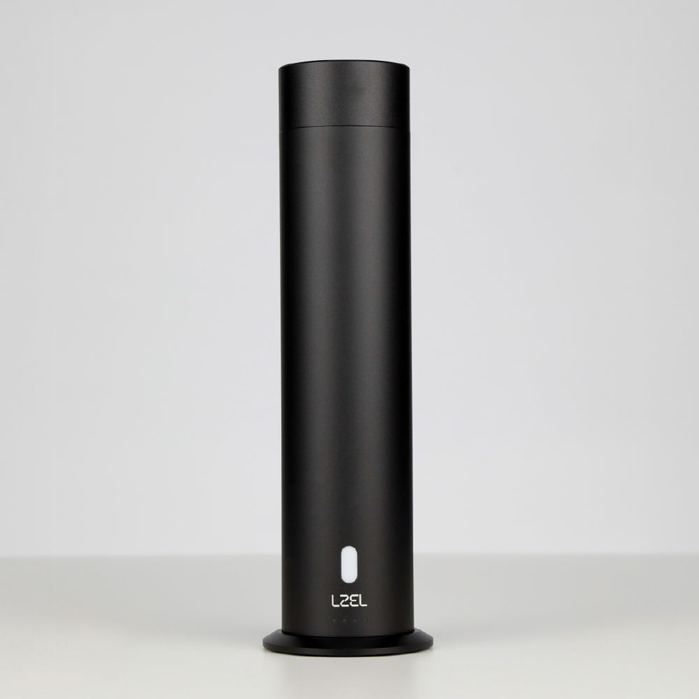 LZEL Aroma Diffuser Aromavista Luxe Luxury Scent Diffuser 120ml, Remote Controlled -Silver
