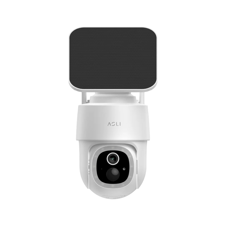 Asli Global EcoView Series - 4MP Solar-Powered Smart WIFI Security Camera