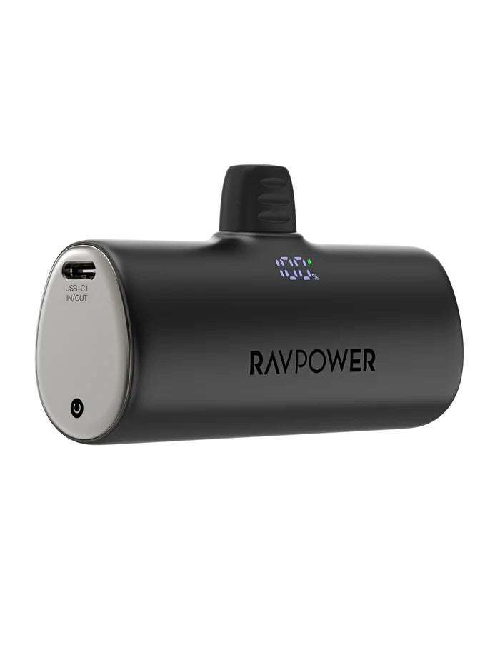 RP-PB1221 5000mAh Nano 20W USB-C Power Bank（Black）