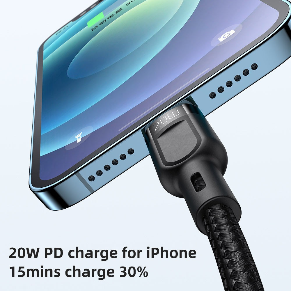 MCDODO-36W USB C TO LIGHTNING MAGNATIC SELF