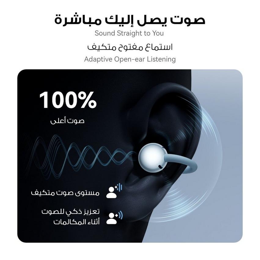 Huawei FreeClip 2 Wireless Earbuds + Free Cover + Bundle Offer | Blue