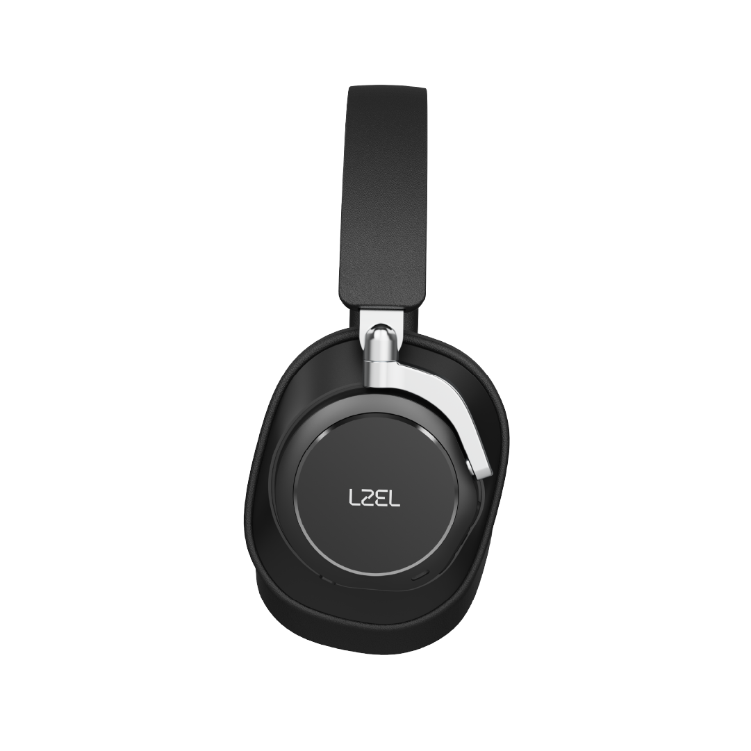 LZEL Sonicflow Series High-Fidelity Wireless Stereo Headphones - Black