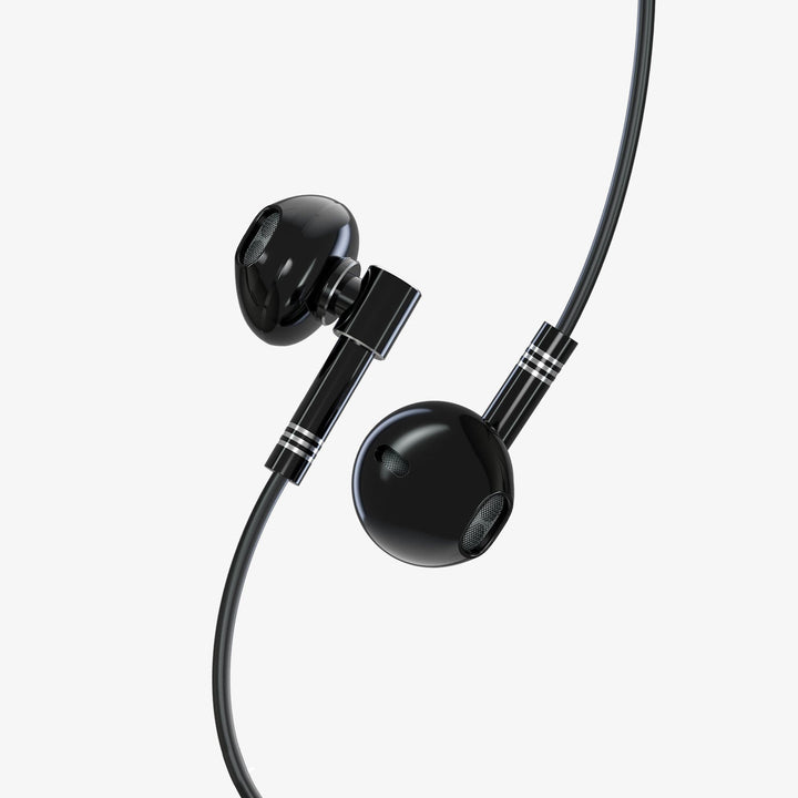 BWOO Stereo Type-C Headphones 1.2M - Black
