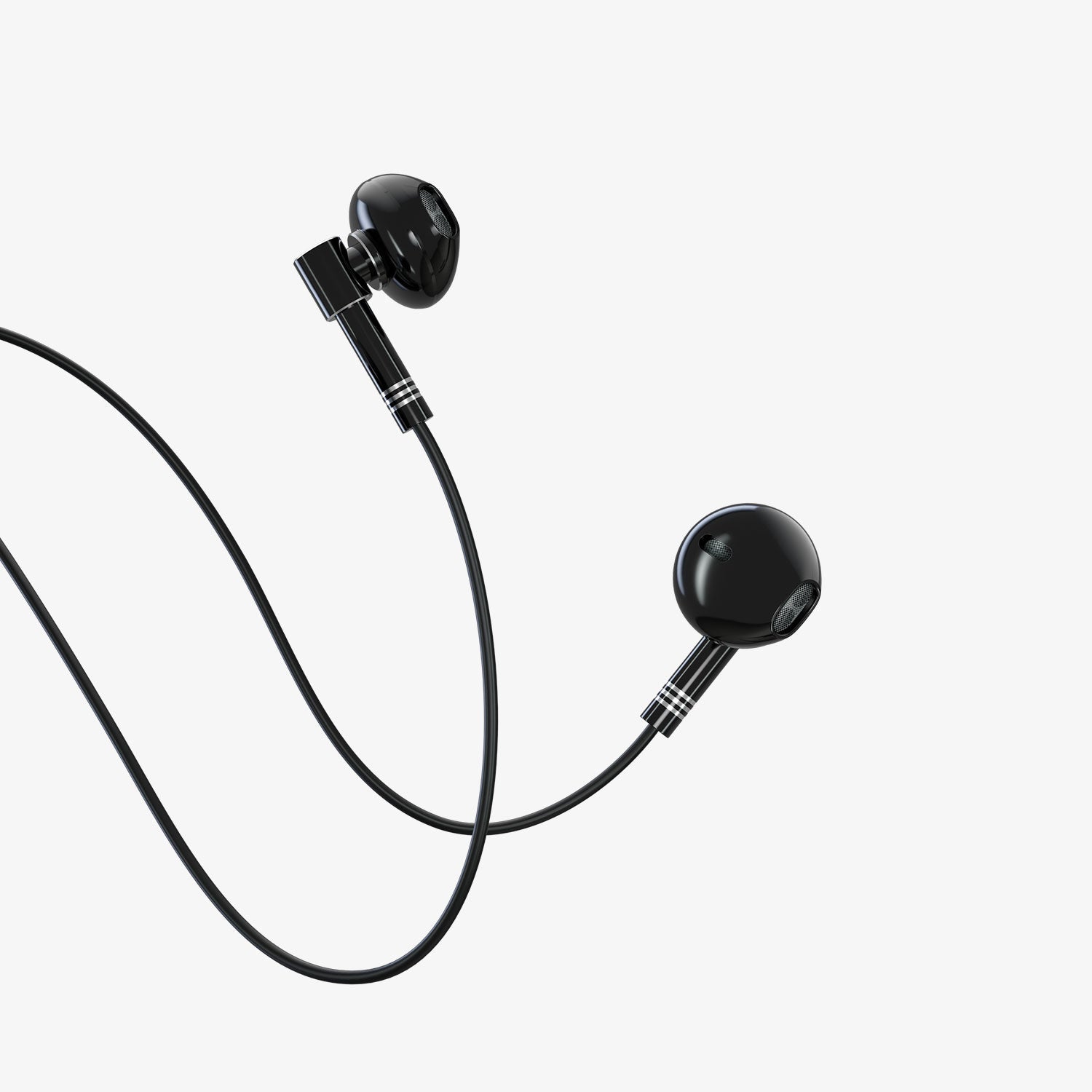 BWOO Stereo Type-C Headphones 1.2M - Black