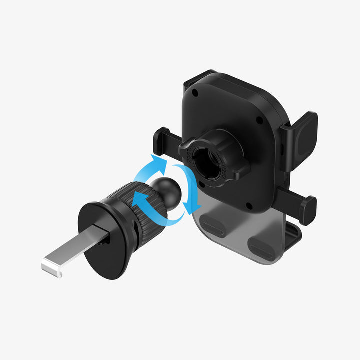 90PERCENT-MOTOGRIP AIR OUTLET CAR  A/CMOUNT PHONE HOLER-BLACK
