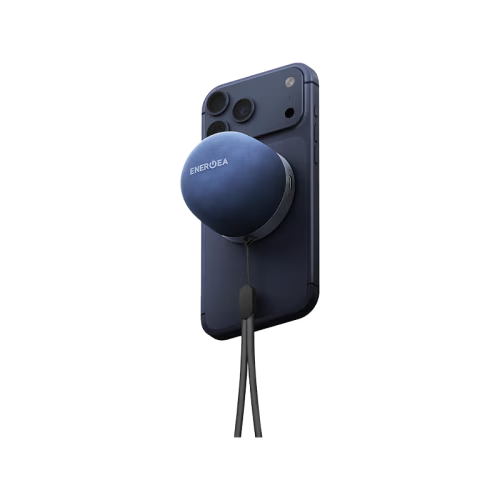 Energea MagAudio Go Portable Magsafe Speaker With Lanyard - Blue