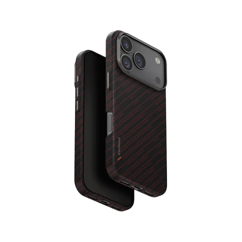 Uniq Hybrid Keva Edge MagSafe Case for iPhone 17 Pro Max - Rust Orange