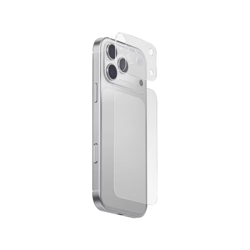 واقي عدسة الكاميرا Uniq Optix AeroShield+ لهاتف iPhone 17 Pro Max - فروست شفاف