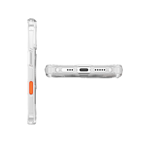 Uniq Hybrid Swivix With 360 Rotating Kickstand MagSafe Case for iPhone 17 - Lucent Clear