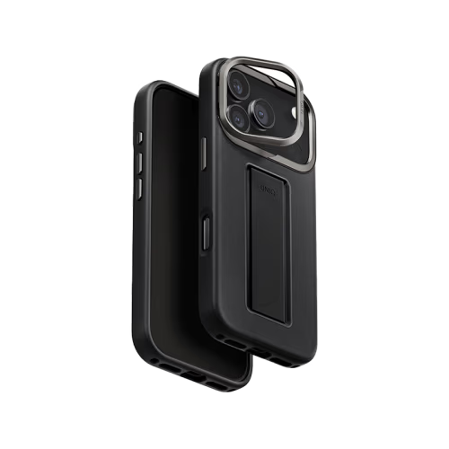 Uniq Hybrid Heldro Pro MagSafe Case for iPhone 17 Pro Max - Dallas Black