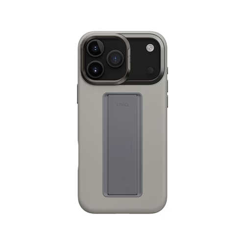 جراب Uniq Hybrid Heldro Pro MagSafe لهاتف ايفون 17 برو ماكس - كلاي