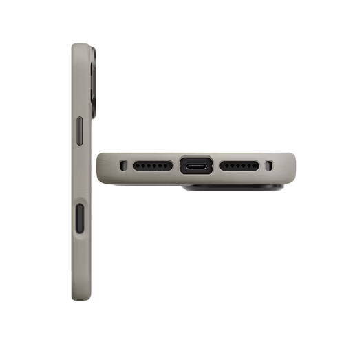 Uniq Hybrid Heldro Pro MagSafe Case for iPhone 17 Pro - Clay