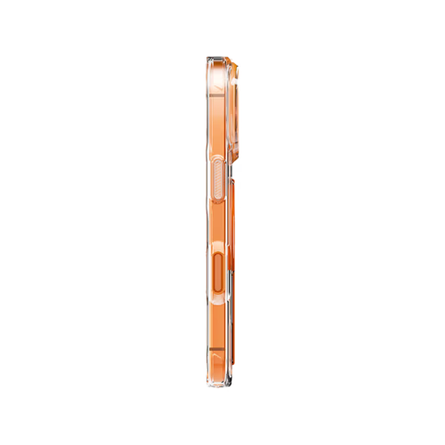 Uniq Hybrid Heldro Air MagSafe Case for iPhone 17 Pro - Volt Orange