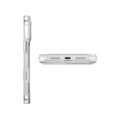 Uniq Hybrid Lifepro Xtreme MagSafe Case for iPhone 17 Pro Max - Frost Clear - White