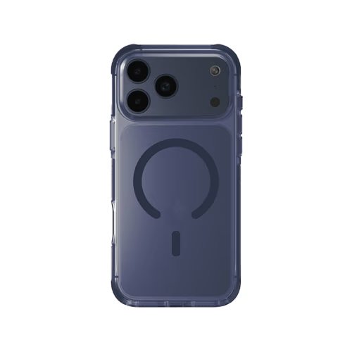 Uniq Hybrid Combat MagSafe Case for iPhone 17 Pro - Navy Blue