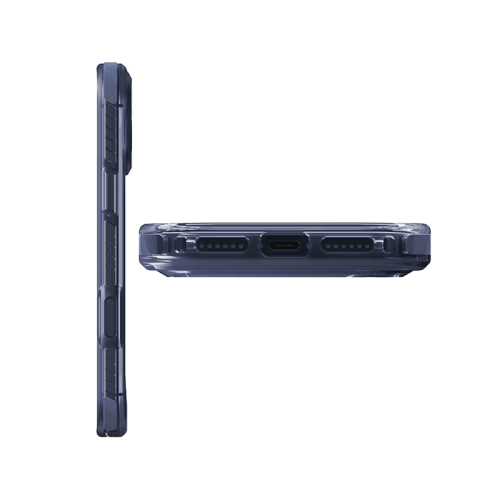 Uniq Hybrid Combat MagSafe Case for iPhone 17 Pro - Navy Blue