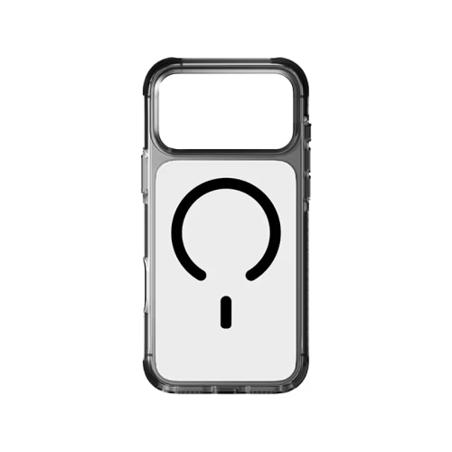 Uniq Hybrid Combat MagSafe Case for iPhone 17 Pro - Carbon Black