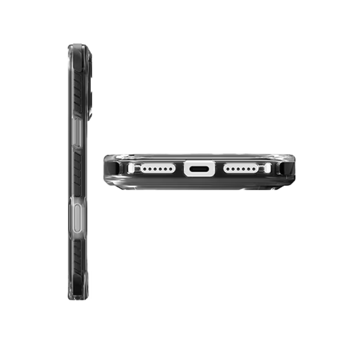 Uniq Hybrid Combat MagSafe Case for iPhone 17 Pro - Carbon Black