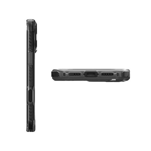 Uniq Hybrid Combat Magsafe Case for iPhone 17 - Carbon Black