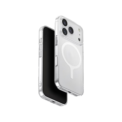 Uniq Airsuit MagSafe Case for iPhone 17 Pro - Glossy Clear-White