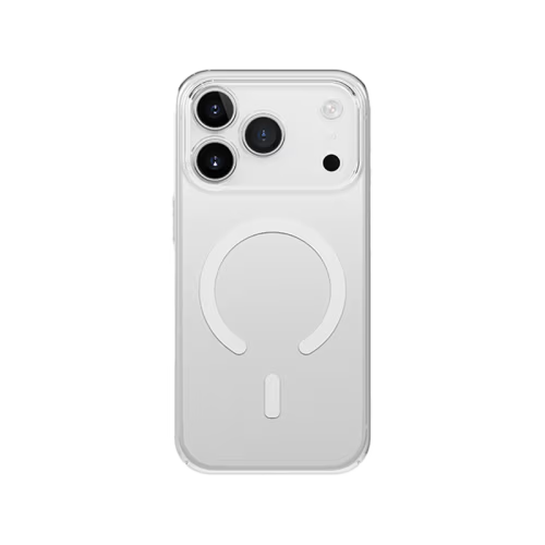 Uniq Airsuit MagSafe Case for iPhone 17 Pro - Glossy Clear-White