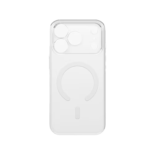 Uniq Airsuit MagSafe Case for iPhone 17 Pro - Glossy Clear-White