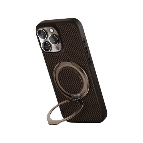 جراب Uniq Keva Air MagSafe مع GripFit Premium لهاتف iPhone 16 Pro – بني كهرماني