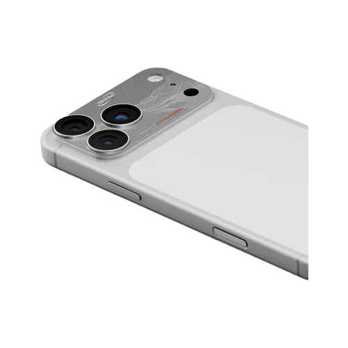 SkinArma Sonix Aluminium Camera Lens Protector for iPhone 17 Pro - Silver