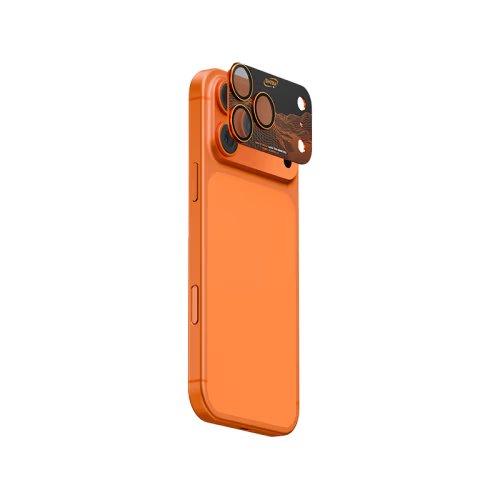 SkinArma Sonix Aluminium Camera Lens Protector for iPhone 17 Pro - Orange